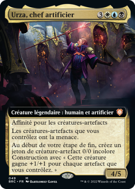 Urza, chef artificier - La Guerre Fratricide Commander