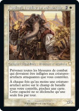 Losheel, érudite en mécanique - La Guerre Fratricide Commander