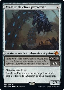 Avaleur de chair phyrexian - La Guerre Fratricide