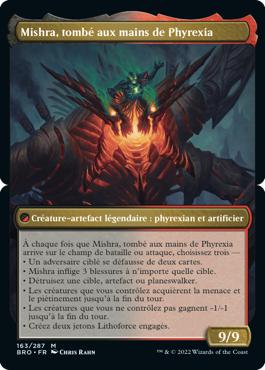 Mishra, tombé aux mains de Phyrexia - La Guerre Fratricide