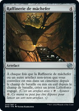 Raffinerie de mâchefer - La Guerre Fratricide