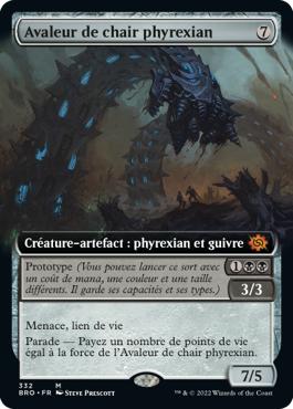 Avaleur de chair phyrexian - La Guerre Fratricide