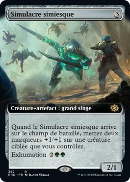 Simulacre simiesque - La Guerre Fratricide