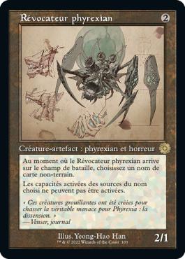 Révocateur phyrexian - La Guerre Fratricide Artefacts Retro