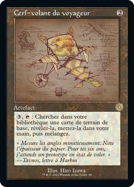 Cerf-volant du voyageur - La Guerre Fratricide Artefacts Retro