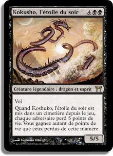 Kokusho, l'étoile du soir - Guerriers de Kamigawa