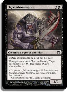 Ogre abominable - Guerriers de Kamigawa