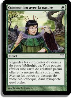 Communion avec la nature - Guerriers de Kamigawa