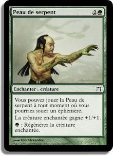 Peau de serpent - Guerriers de Kamigawa