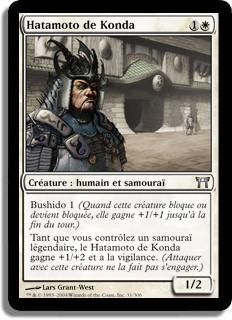 Hatamoto de Konda - Guerriers de Kamigawa
