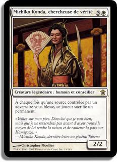 Michiko Konda, chercheuse de vérité - Libérateurs de Kamigawa