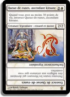 Queue-de-runes, ascendant kitsune - Libérateurs de Kamigawa