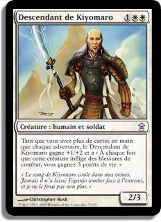 Descendant de Kiyomaro - Libérateurs de Kamigawa