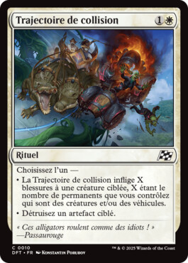 Trajectoire de collision - Aetherdrift