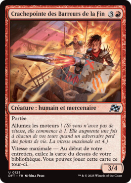 Crachepointe des Barreurs de la Fin - Aetherdrift