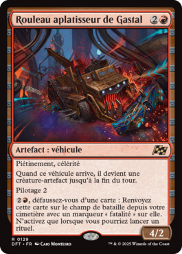 Rouleau aplatisseur de Gastal - Aetherdrift