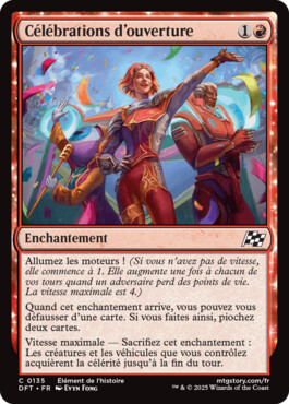 Célébrations d'ouverture - Aetherdrift