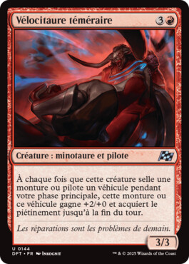 Vélocitaure téméraire - Aetherdrift