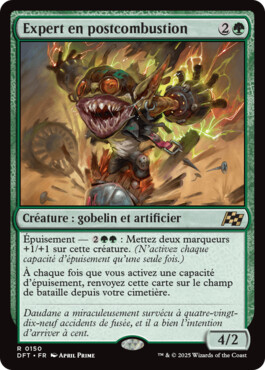 Expert en postcombustion - Aetherdrift