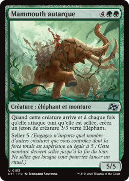 Mammouth autarque - Aetherdrift