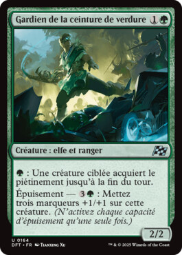 Gardien de la ceinture de verdure - Aetherdrift