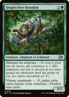 Inspectrice loxodon - Aetherdrift