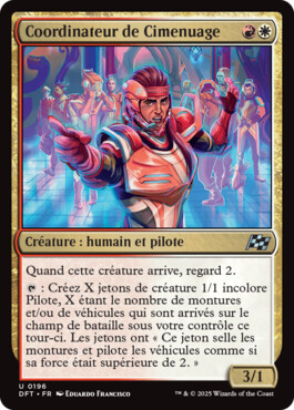 Coordinateur de Cimenuage - Aetherdrift