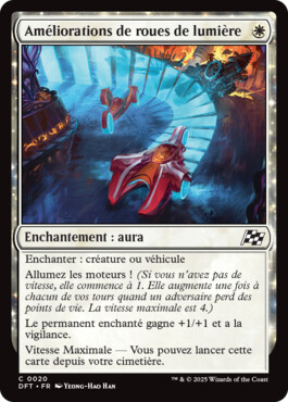 Améliorations de roues de lumière - Aetherdrift