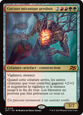Carcasse mécanique pyrobois - Aetherdrift