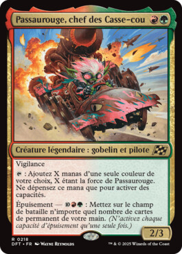 Passaurouge, chef des Casse-cou - Aetherdrift