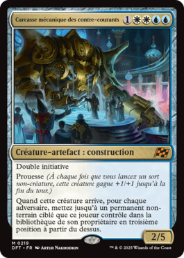 Carcasse mécanique des contre-courants - Aetherdrift