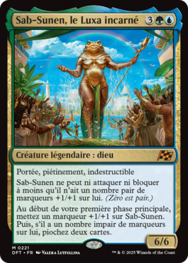 Sab-Sunen, le Luxa incarné - Aetherdrift