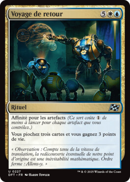 Voyage de retour - Aetherdrift
