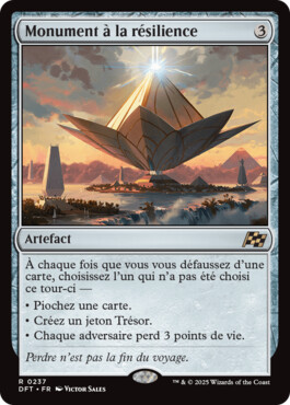 Monument à la résilience - Aetherdrift