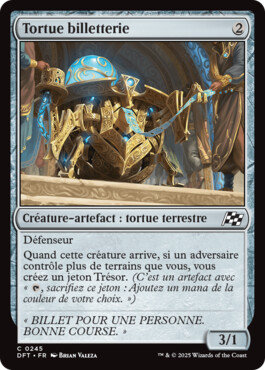 Tortue billetterie - Aetherdrift