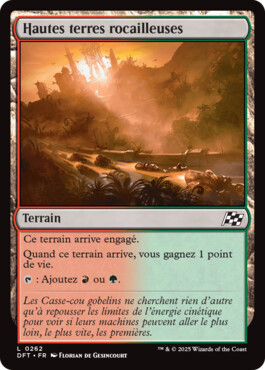 Hautes terres rocailleuses - Aetherdrift