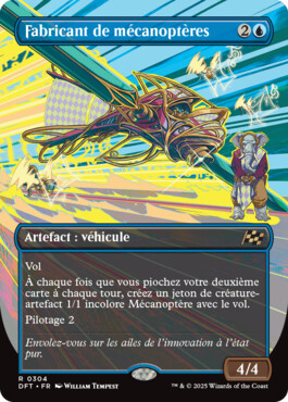 Fabricant de mécanoptères - Aetherdrift
