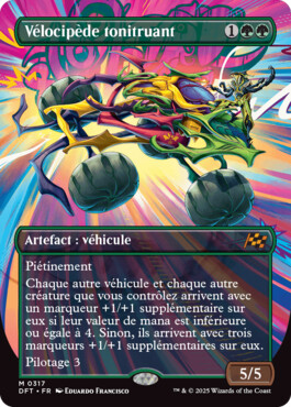 Vélocipède tonitruant - Aetherdrift