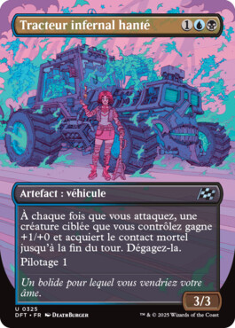 Tracteur infernal hanté - Aetherdrift