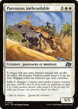 Paresseux inébranlable - Aetherdrift
