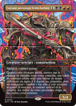 Carcasse mécanique brûlecharbon - Aetherdrift