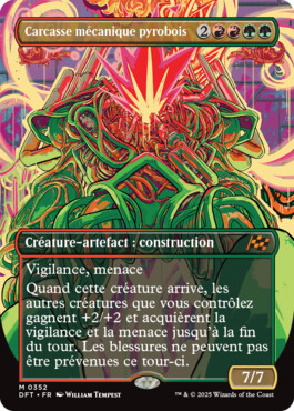 Carcasse mécanique pyrobois - Aetherdrift