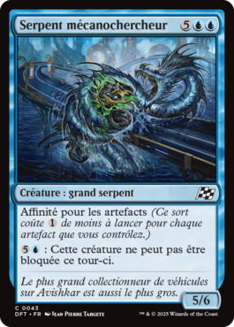 Serpent mécanochercheur - Aetherdrift