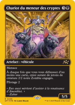 Chariot du meneur des cryptes - Aetherdrift