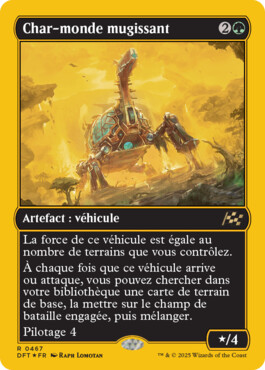 Char-monde mugissant - Aetherdrift