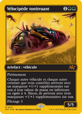 Vélocipède tonitruant - Aetherdrift