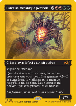 Carcasse mécanique pyrobois - Aetherdrift