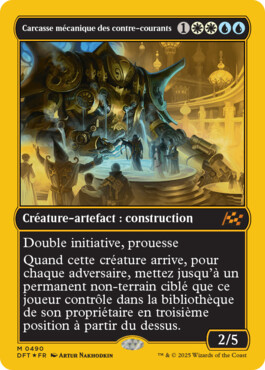 Carcasse mécanique des contre-courants - Aetherdrift