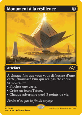 Monument à la résilience - Aetherdrift