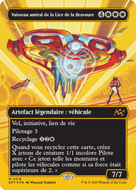 Vaisseau amiral de la Lice de la Bravoure - Aetherdrift